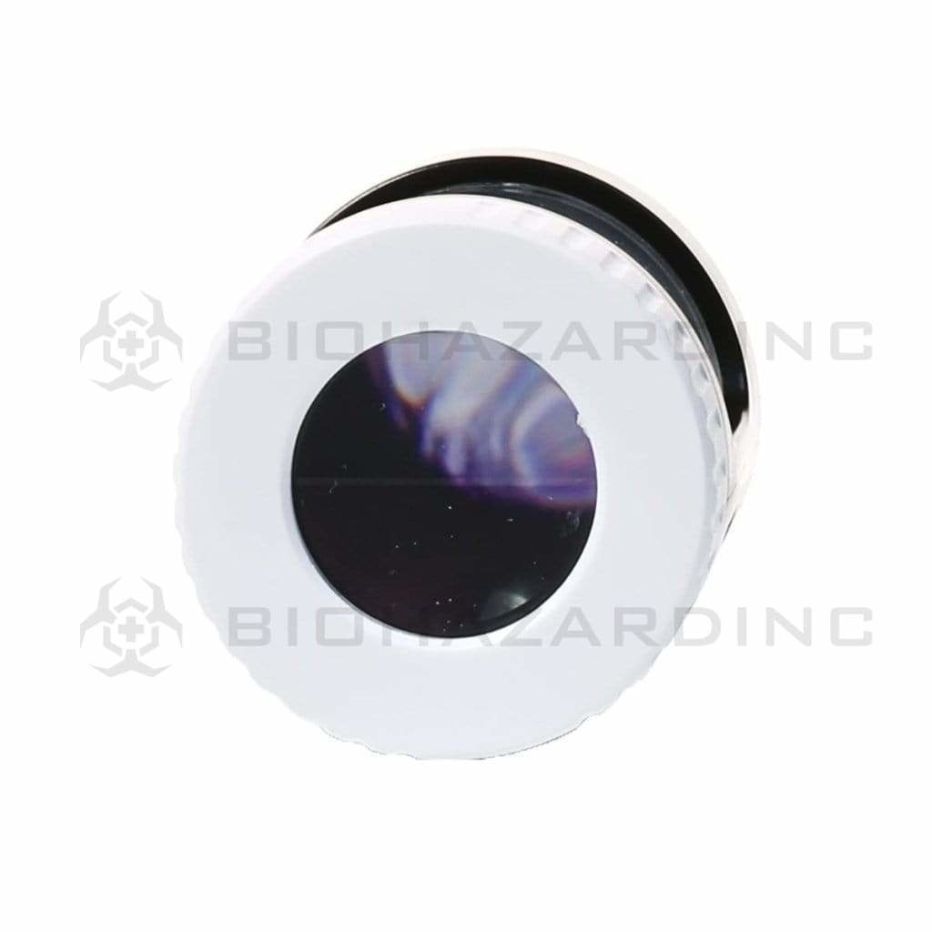 Smokus Focus Flower Storage Stash Magnifying LED Jar - Tuxedo