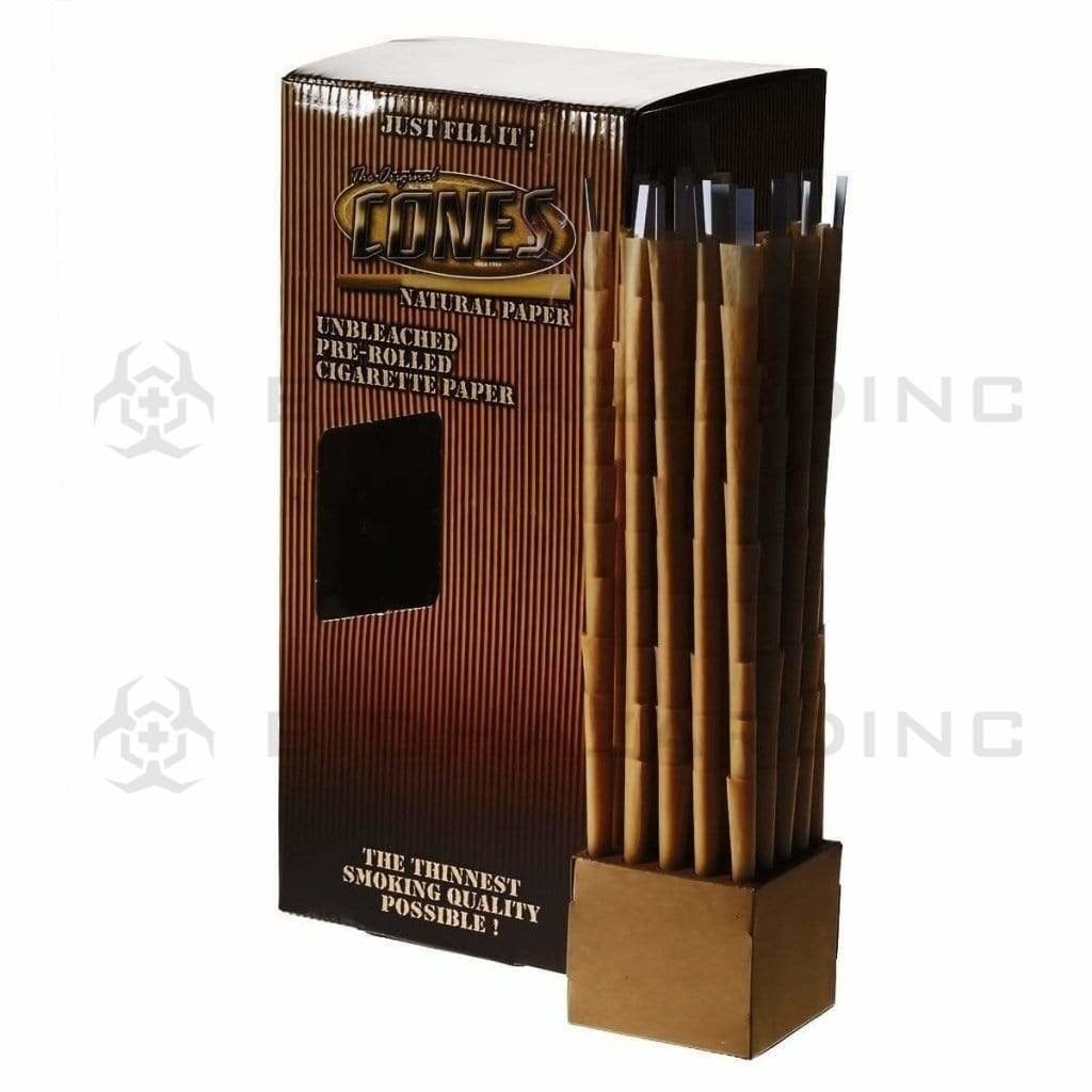 The Original Pre-Rolled Cones The Original Natural 98mm x 20mm Small Cones - 1000 Count