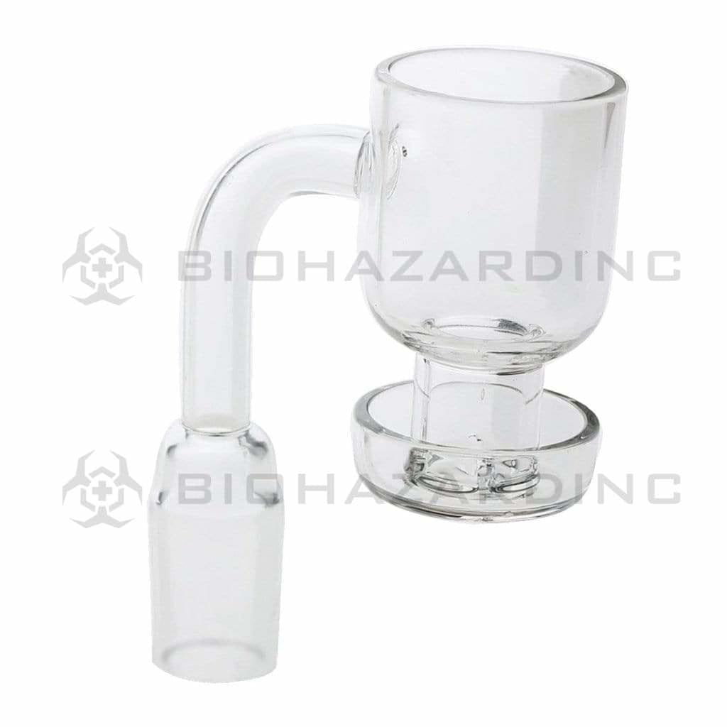 Biohazard Inc Quartz Banger Vacuum Quartz Banger - 19mm Male