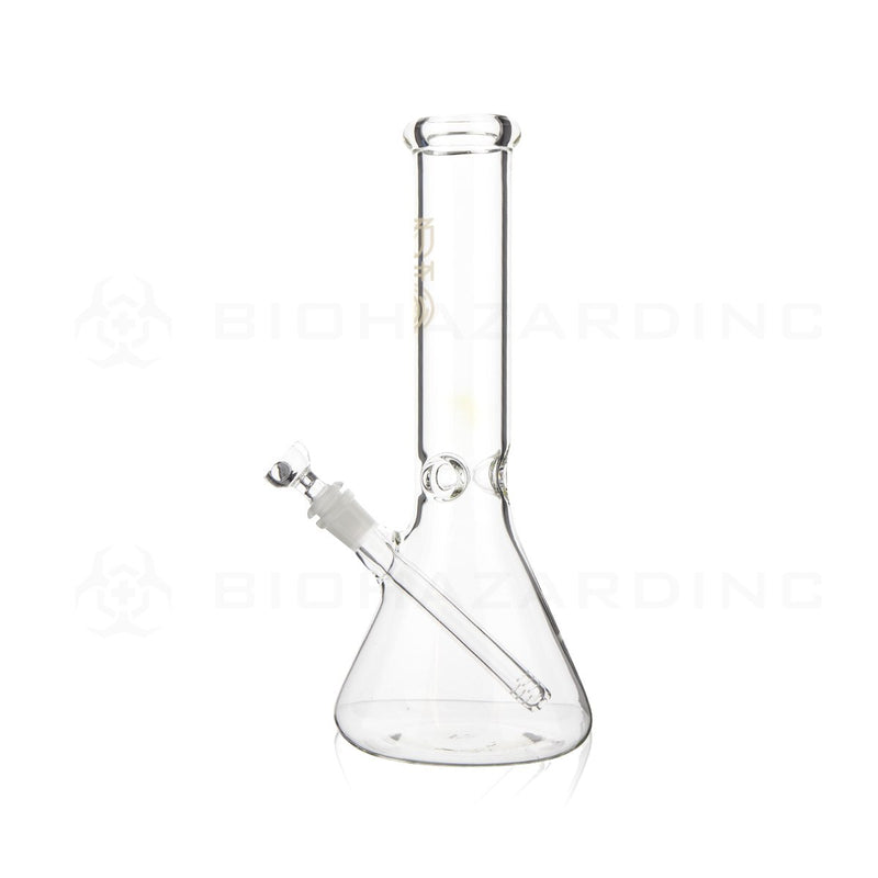 BIO Glass | 12" 50mm x 5mm Classic Beaker Water Pipe | Gold