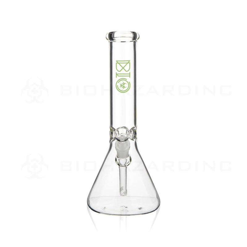 BIO Glass Beaker | 12" 50mm x 5mm Classic Water Pipe | Green