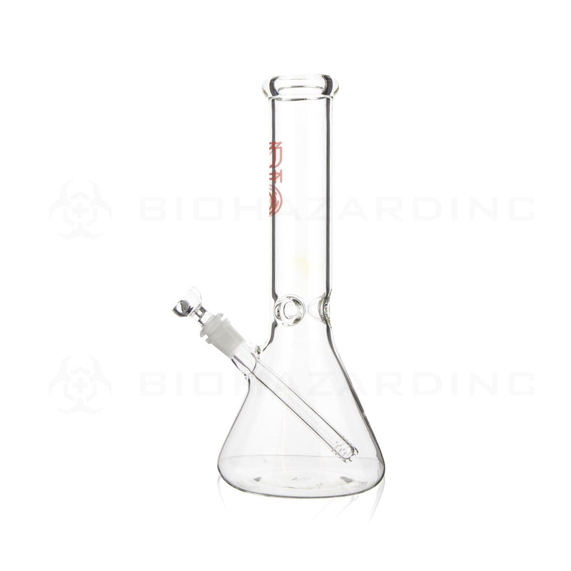 BIO Glass | 12" 50mm x 5mm Classic Beaker Water Pipe | Red