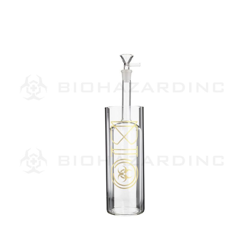 BIO Glass GRAVITY | 12" 75mm GB Water Pipe | Gold