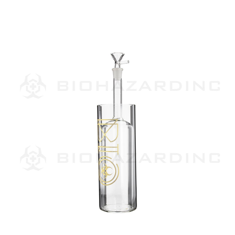 BIO Glass GRAVITY | 12" 75mm GB Water Pipe | Gold