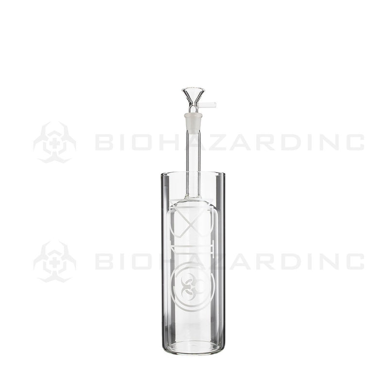 BIO GRAVITY | 12" 75mm GB Water Pipe | Silver