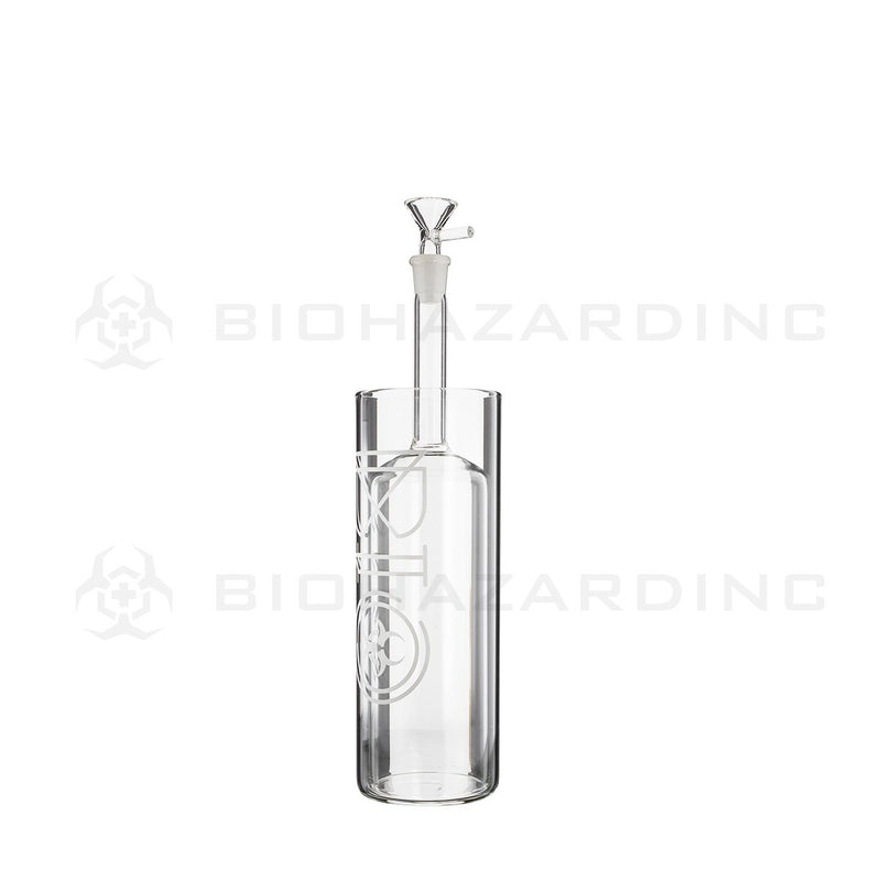 BIO GRAVITY | 12" 75mm GB Water Pipe | Silver