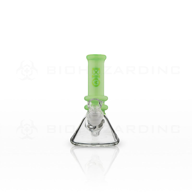 BIO Glass Heavy | 5" 25mm x 4mm Classic Mini Beaker Water Pipe | Jade Green