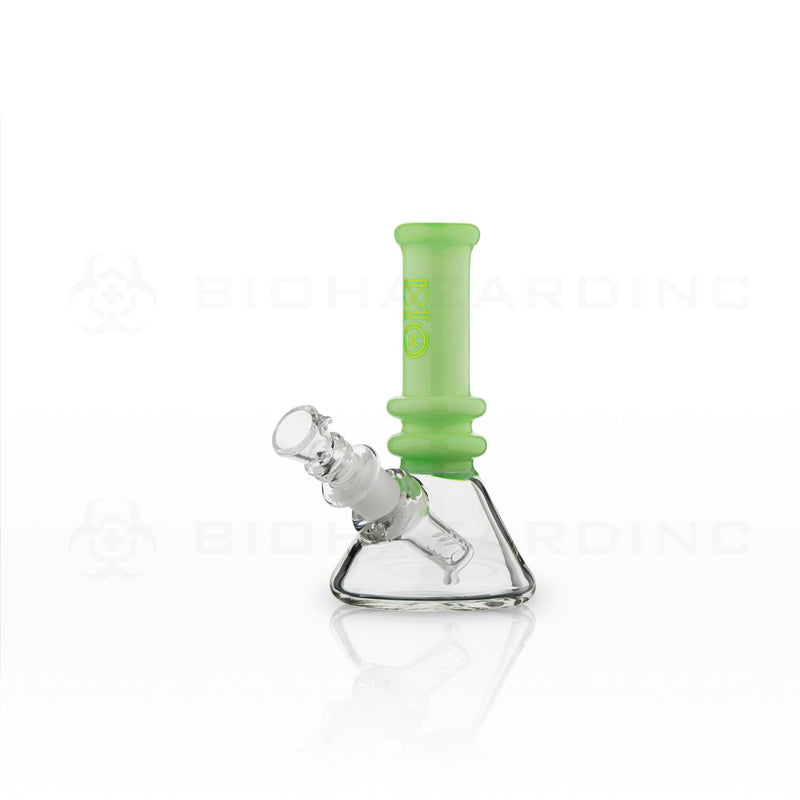 BIO Glass Heavy | 5" 25mm x 4mm Classic Mini Beaker Water Pipe | Jade Green