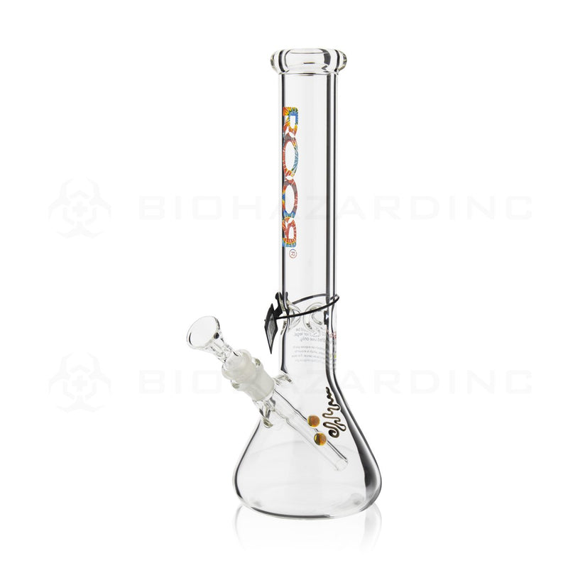 RooR® | 14" 45mm x 5mm Classic Beaker Waterpipe | Tie-Dye Logo