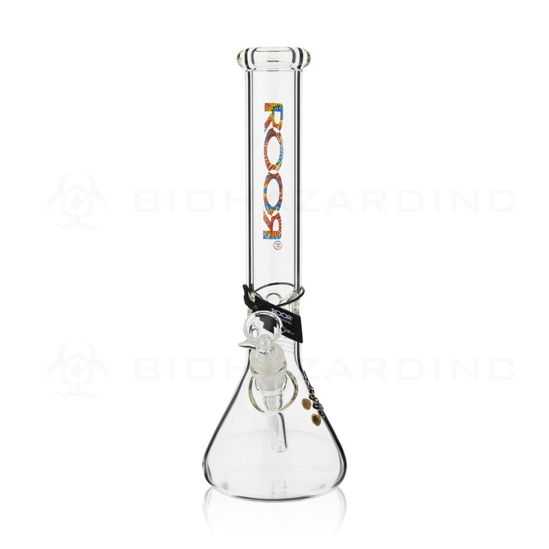 RooR® | 14" 45mm x 5mm Classic Beaker Waterpipe | Tie-Dye Logo