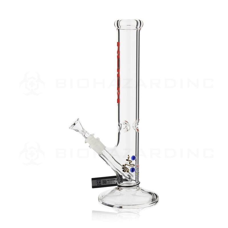 RooR® | 14" 45mm x 5mm Classic Straight Waterpipe | Red Logo