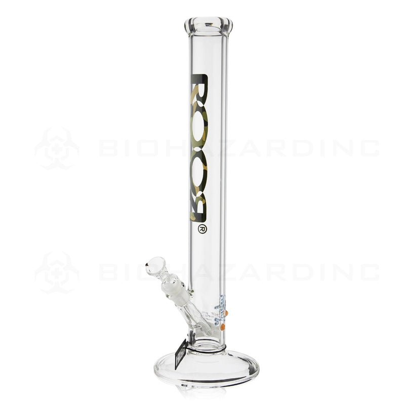 RooR® | 18" 50mm x 5mm Classic Straight Water Pipe | Camo Logo