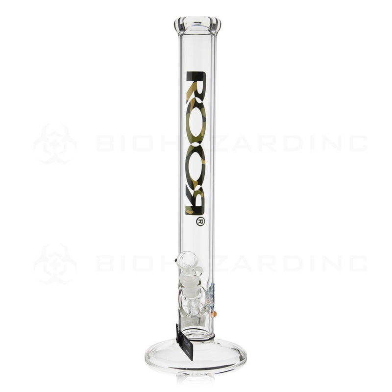 RooR® | 18" 50mm x 5mm Classic Straight Water Pipe | Camo Logo