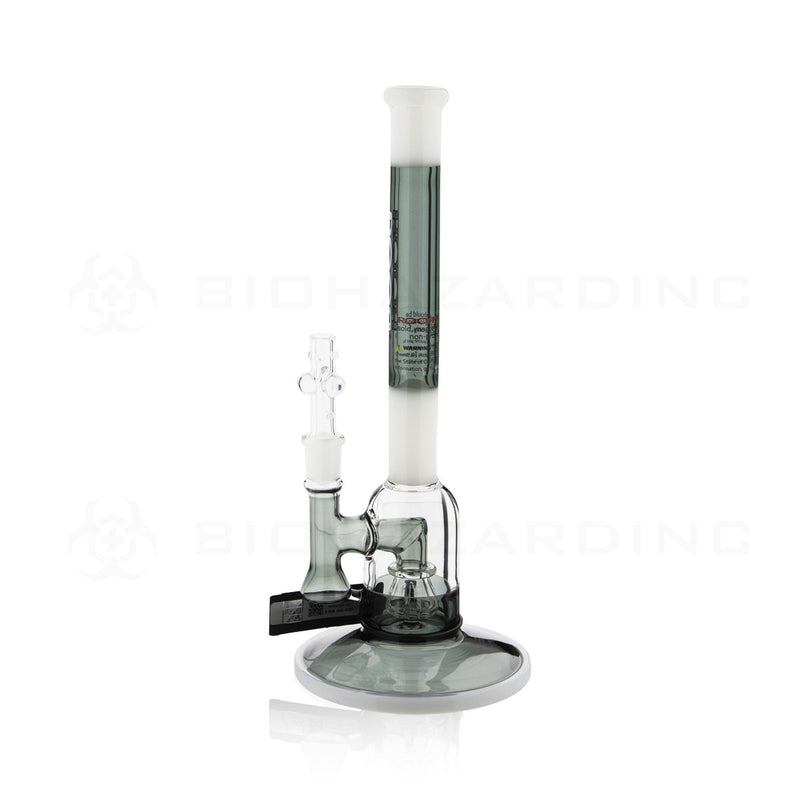 RooR® Tech | 12" Stemless Fixed Slugger Water Pipe | Grey & White, White & Black