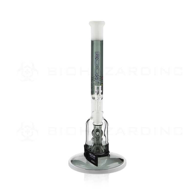 RooR® Tech | 12" Stemless Fixed Slugger Water Pipe | Grey & White, White & Black