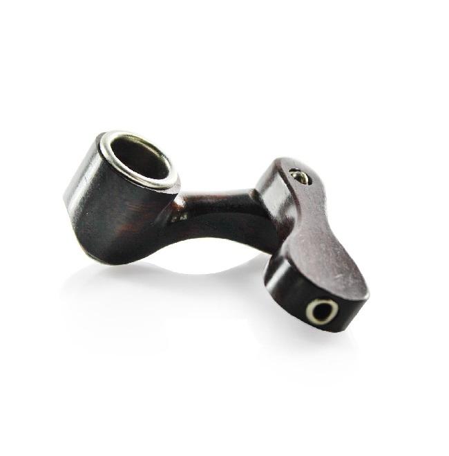 Wood and Metal Monkey Hand Pipe | 2.5 inch | 5 Pack