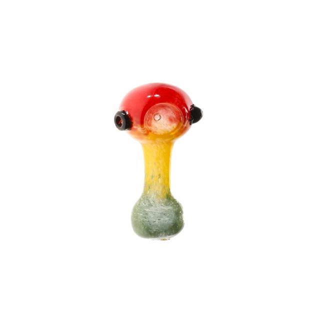 Rasta Frit Hand Pipe | 2 inch, 3 inch | 5 Pack