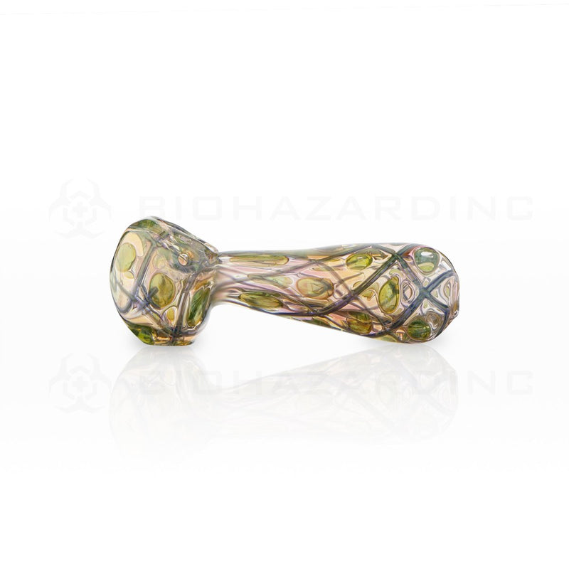 5" Fumed Glass Hand Pipe | Gold