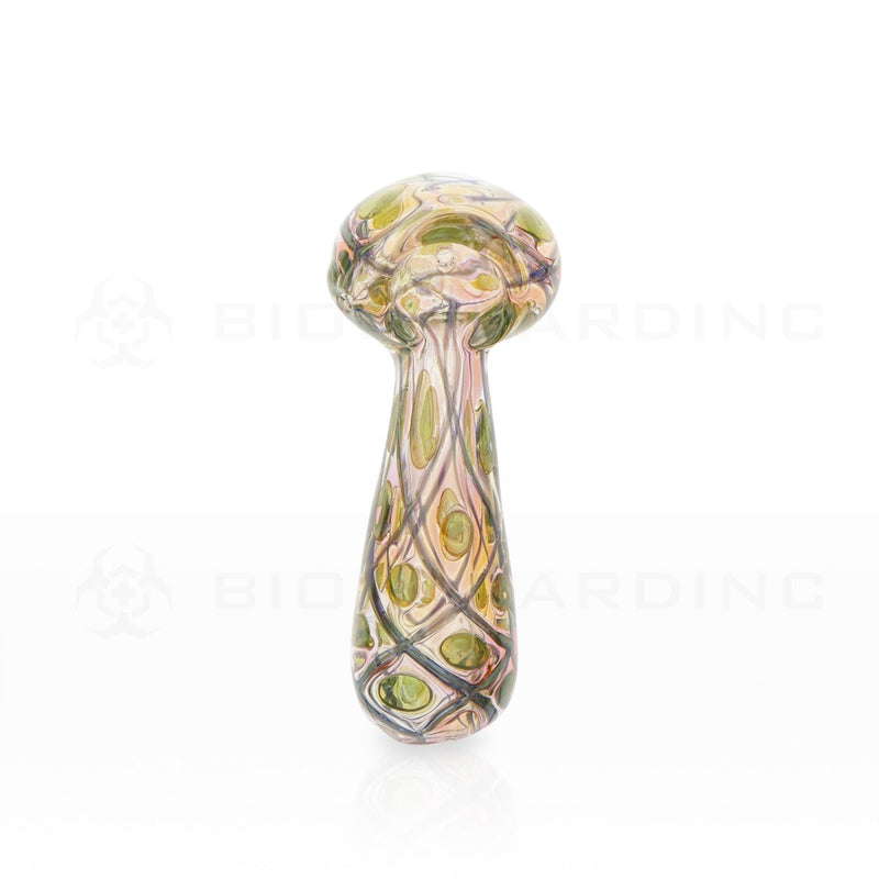 5" Fumed Glass Hand Pipe | Gold