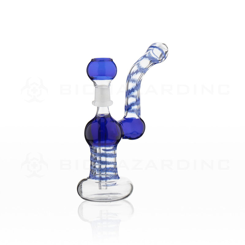 8" Cobalt Blue Nail & Dome Dab Rig | 14mm