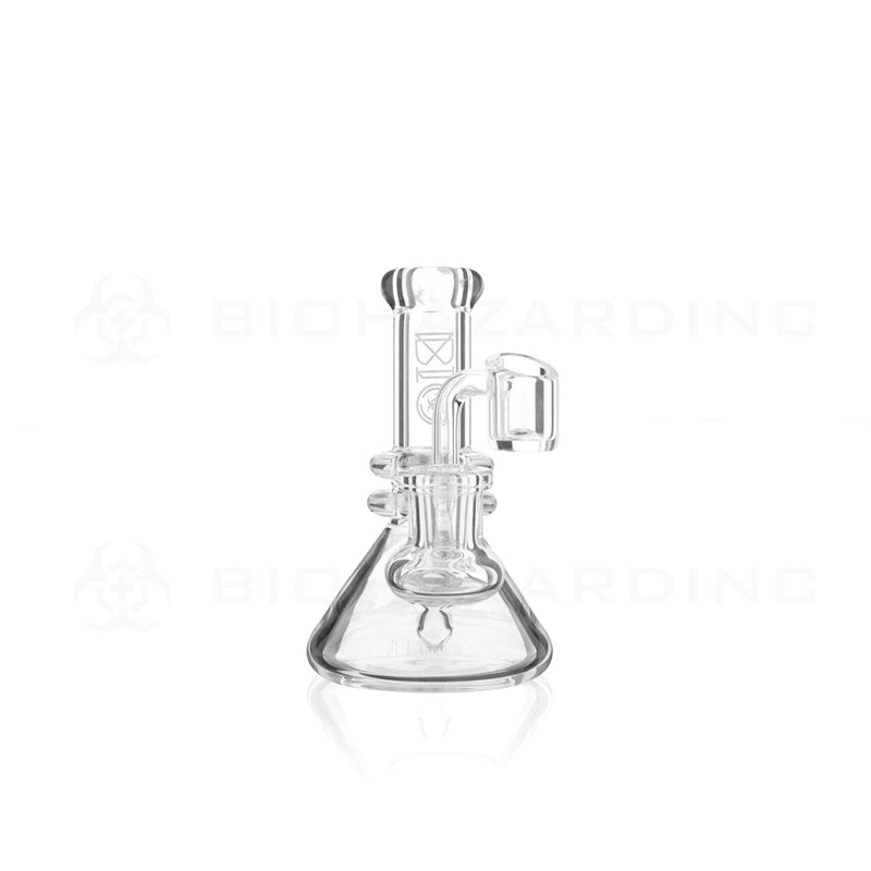 BIO Glass | 6" 25mm x 4mm Beaker Banger Hanger | Silver