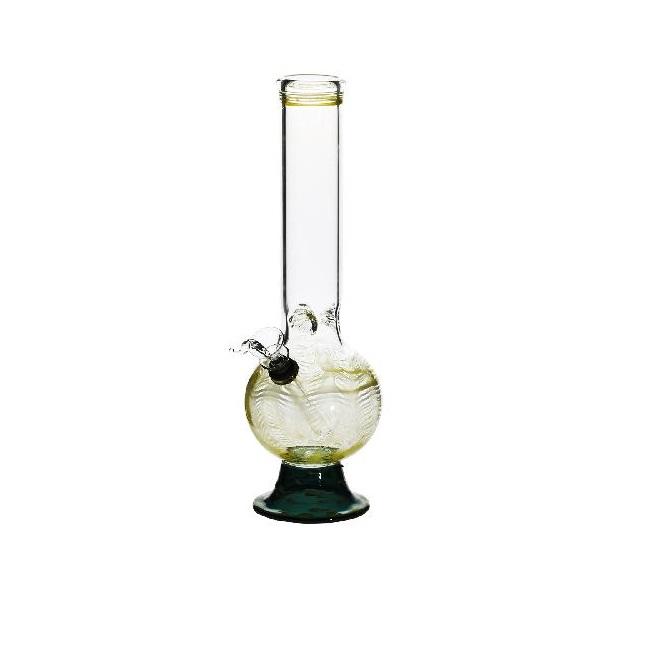 Wrap & Rake | 10" Bubble Martini Water Pipe | Yellow