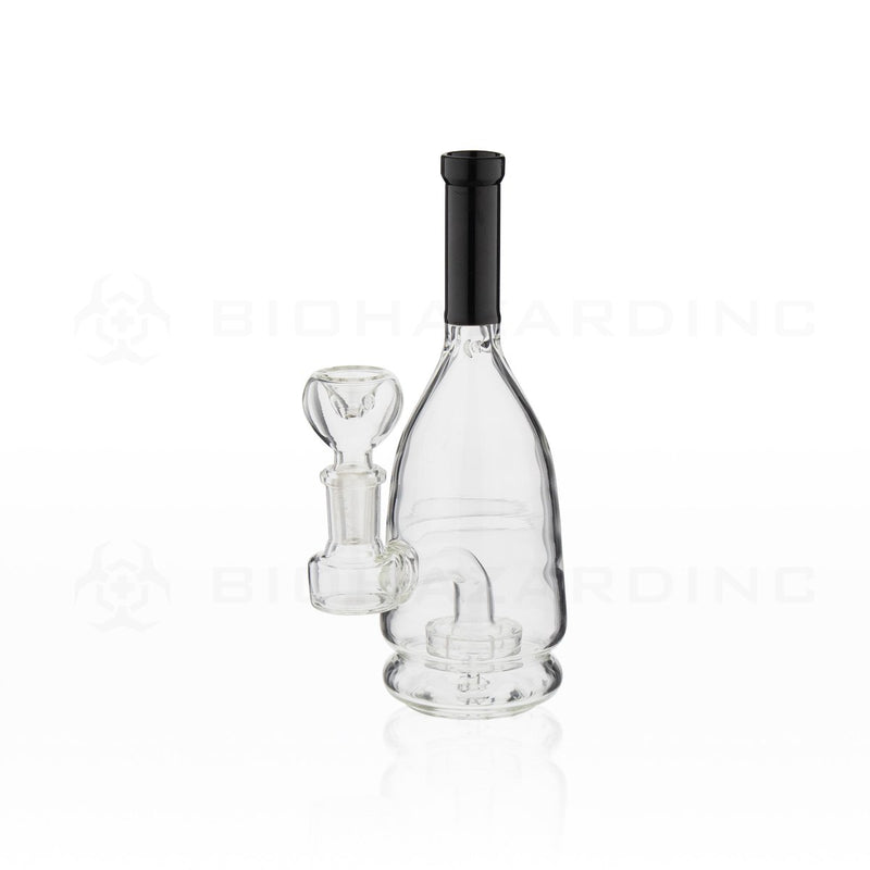 7" Wine Bottle Water Pipe with Showerhead Percolator