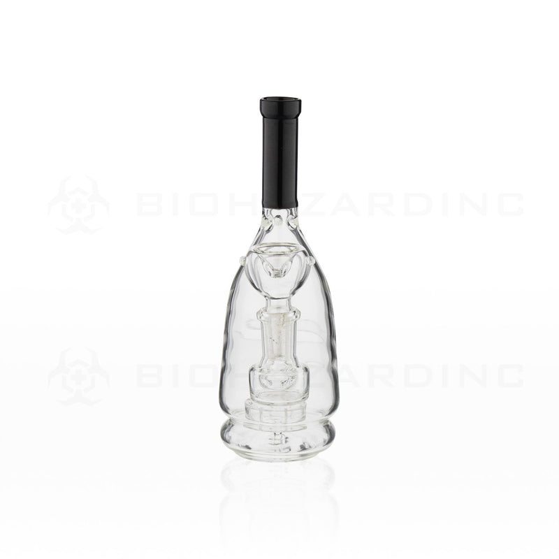 7" Wine Bottle Water Pipe with Showerhead Percolator