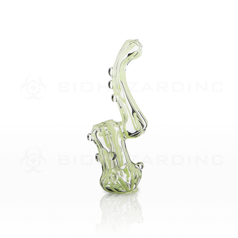 5" to 6" Sherlock Bubbler | Slyme Green