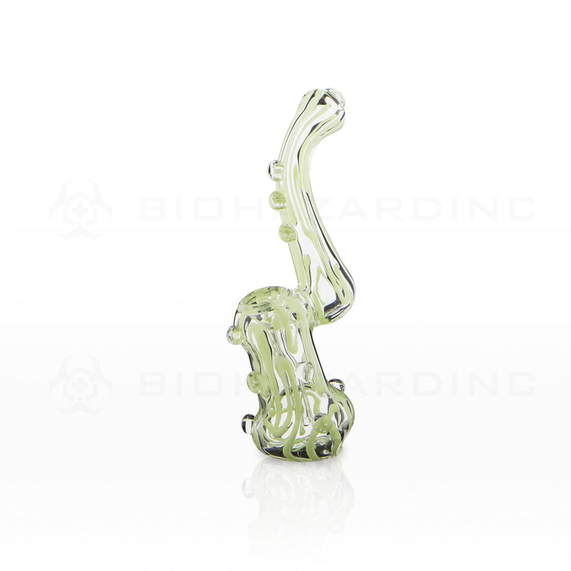 5" to 6" Sherlock Bubbler | Slyme Green