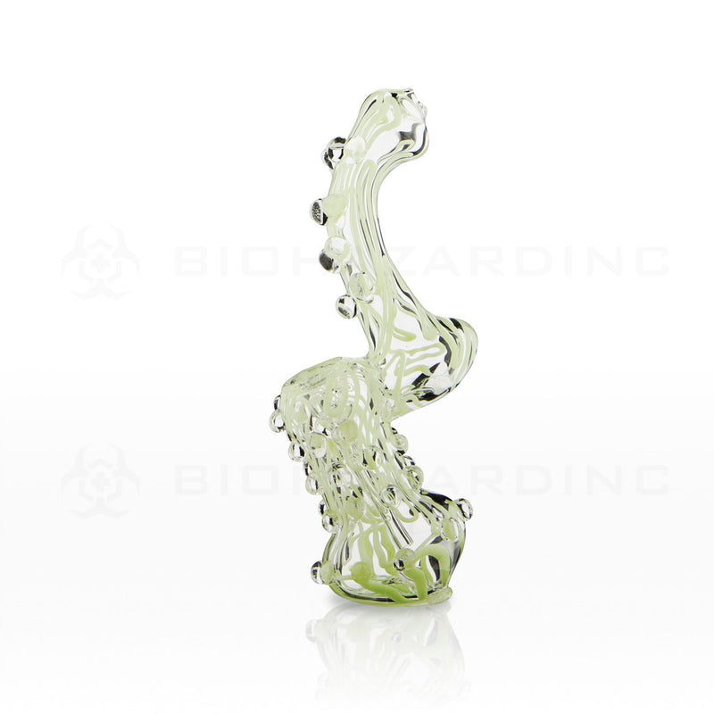 7" to 8" Sherlock Marbles Bubbler | Slyme Green