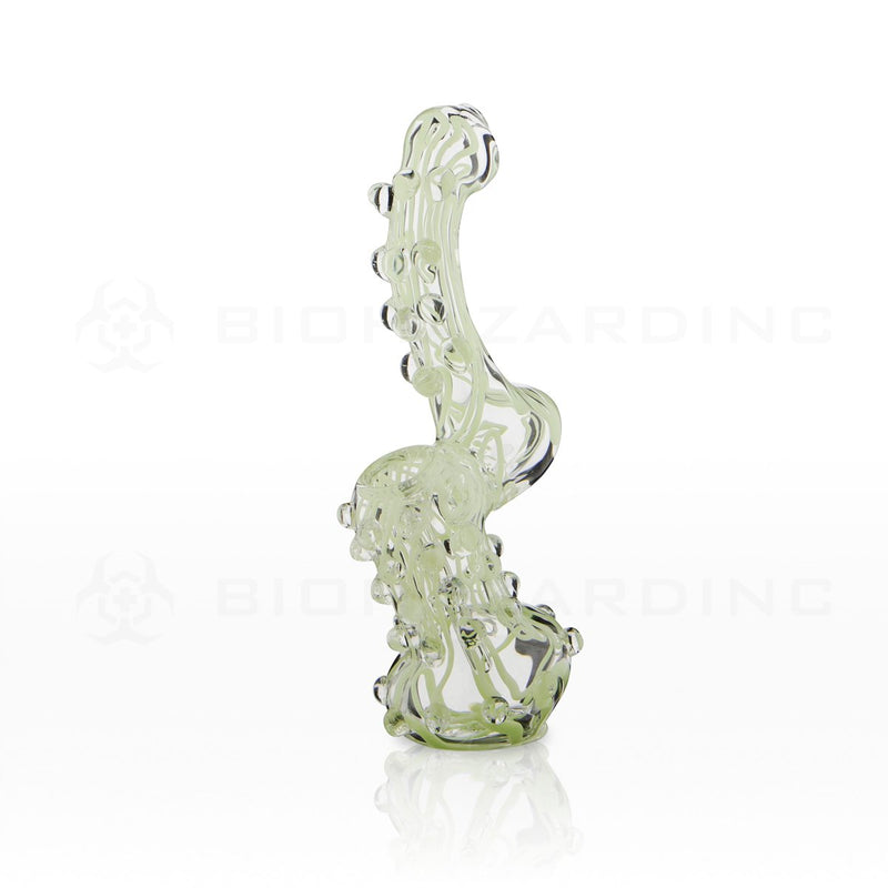 7" to 8" Sherlock Marbles Bubbler | Slyme Green