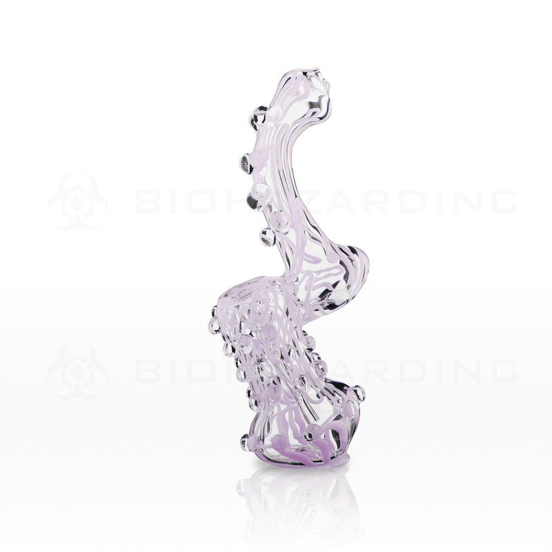 7" to 8" Sherlock Marbles Bubbler | Slyme Pink