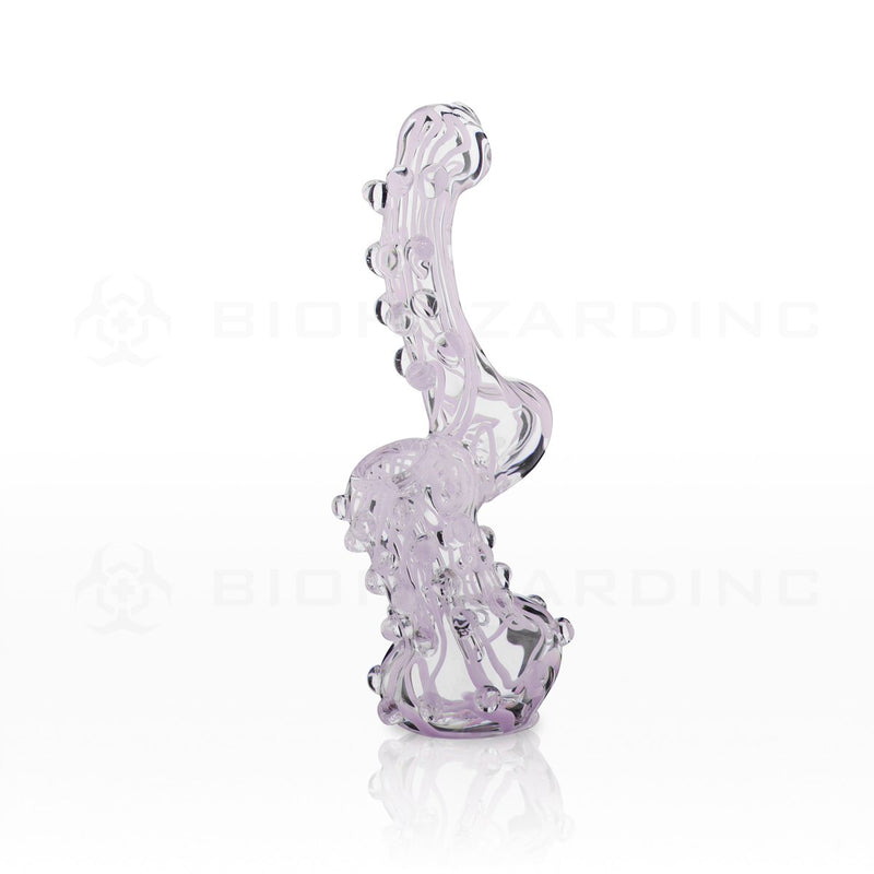 7" to 8" Sherlock Marbles Bubbler | Slyme Pink