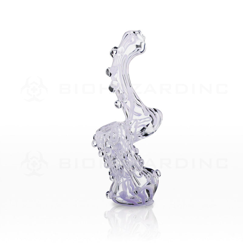 7" to 8" Sherlock Marbles Bubbler | Slyme Purple