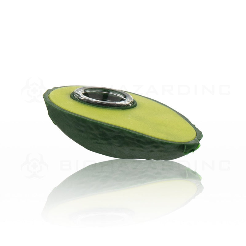 Novelty | 3.5" Half Avocado Silicone Hand Pipe | 5 Pack