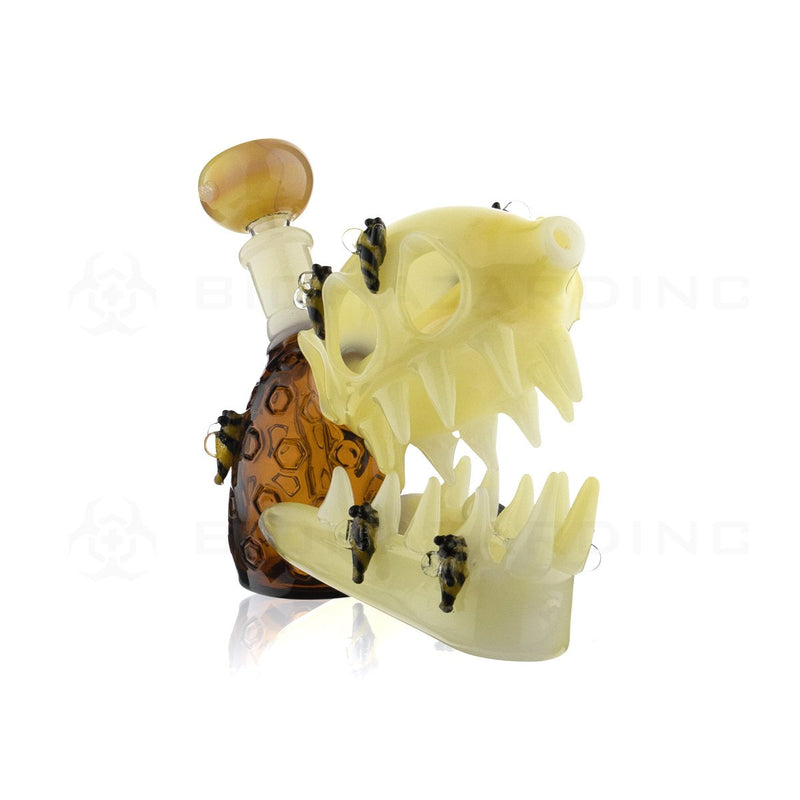 Novelty | Dino Skull with Honey Bees Water Pipe