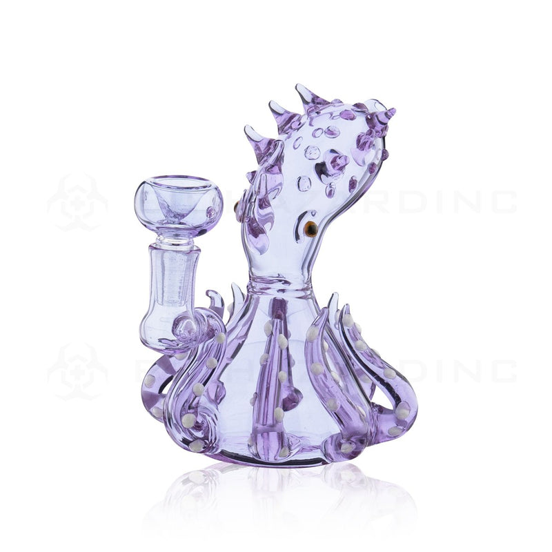 Novelty | 6" Spiked Octopus Water Pipe | Purple