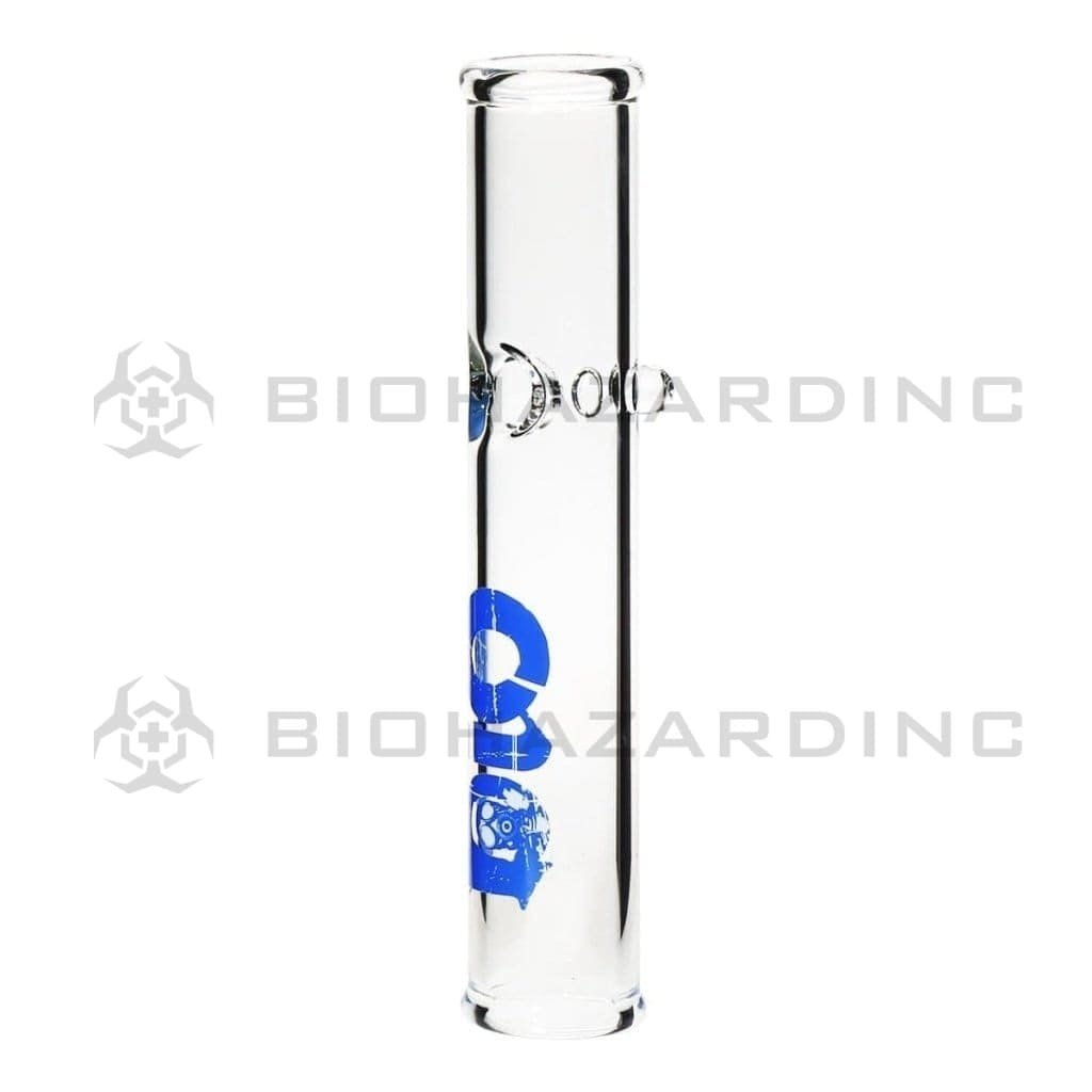 Bio Glass Steamroller Pipe 11" BIO Steamroller - Blue Logo