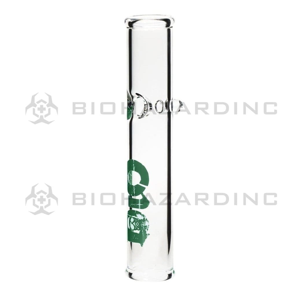 Bio Glass Steamroller Pipe 11" BIO Steamroller - Green Logo
