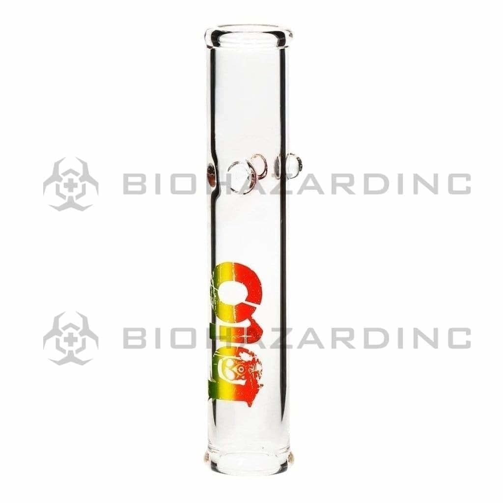 Bio Glass Steamroller Pipe 11" BIO Steamroller - Rasta Logo