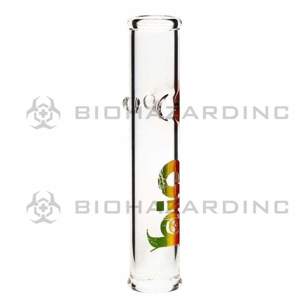 Bio Glass Steamroller Pipe 11" BIO Steamroller - Rasta Logo