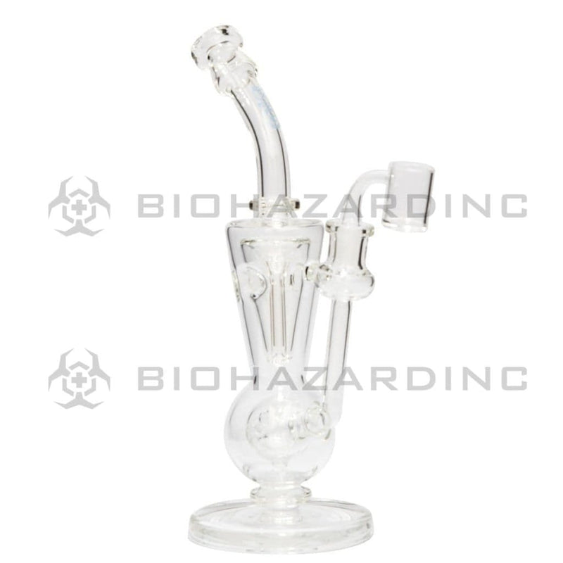 Bio Glass Glass Dab Rig 11" BIO VERTEX Rig - Blue