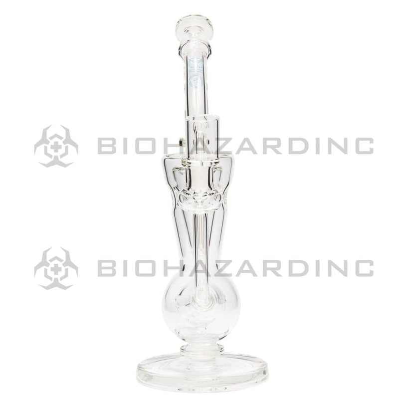 Bio Glass Glass Dab Rig 11" BIO VERTEX Rig - Blue