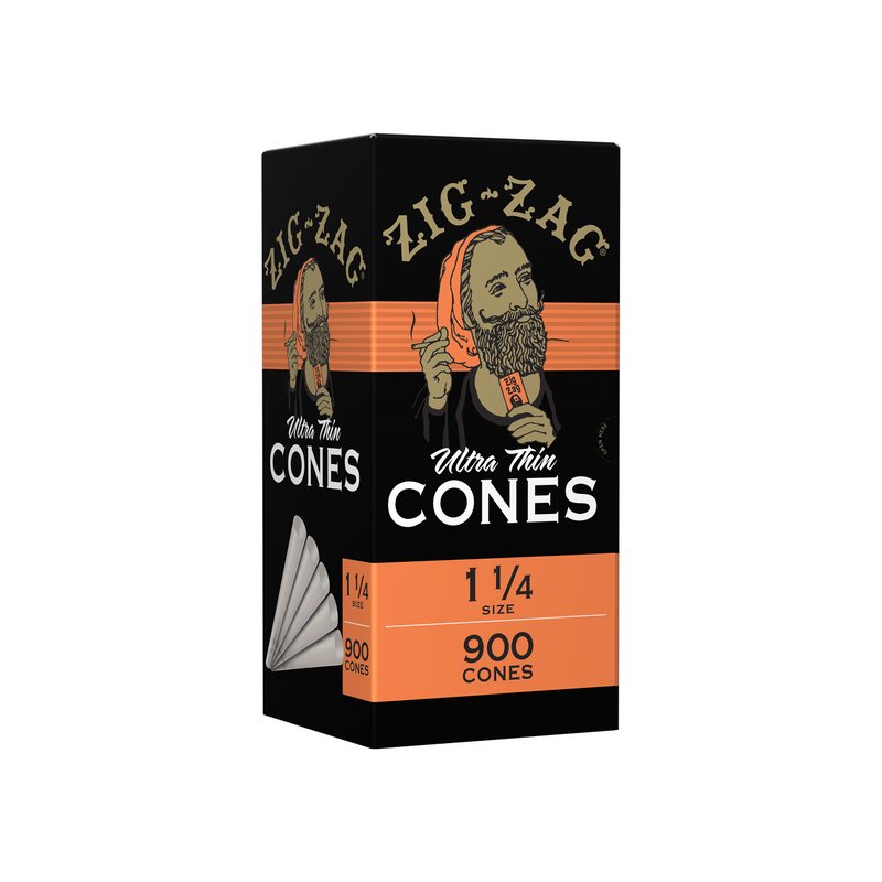 Zig-Zag® | Ultra Thins Cones 1 ¼ | 900 Count