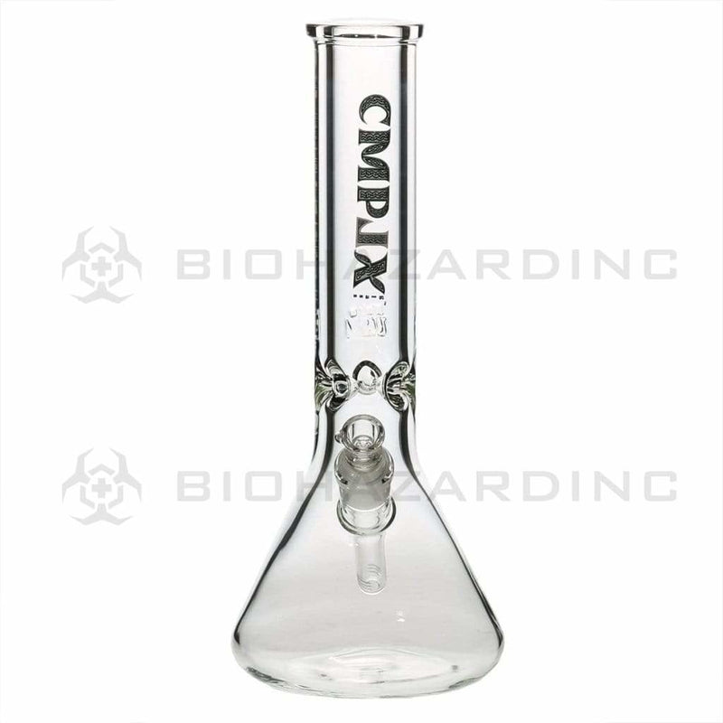 CMPLX Glass Bong 12" 9mm CMPLX Beaker - White