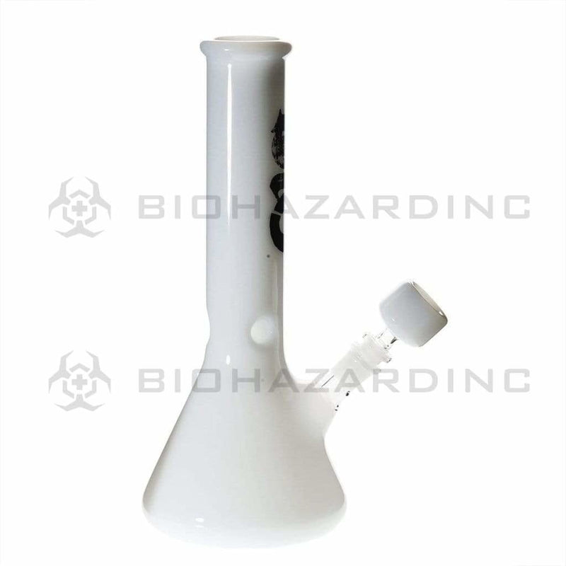 Bio Glass Glass Bong 12" BIO 50 X 5 White Beaker Waterpipe