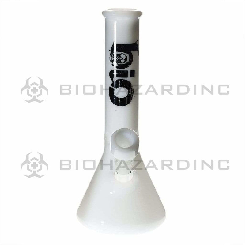 Bio Glass Glass Bong 12" BIO 50 X 5 White Beaker Waterpipe