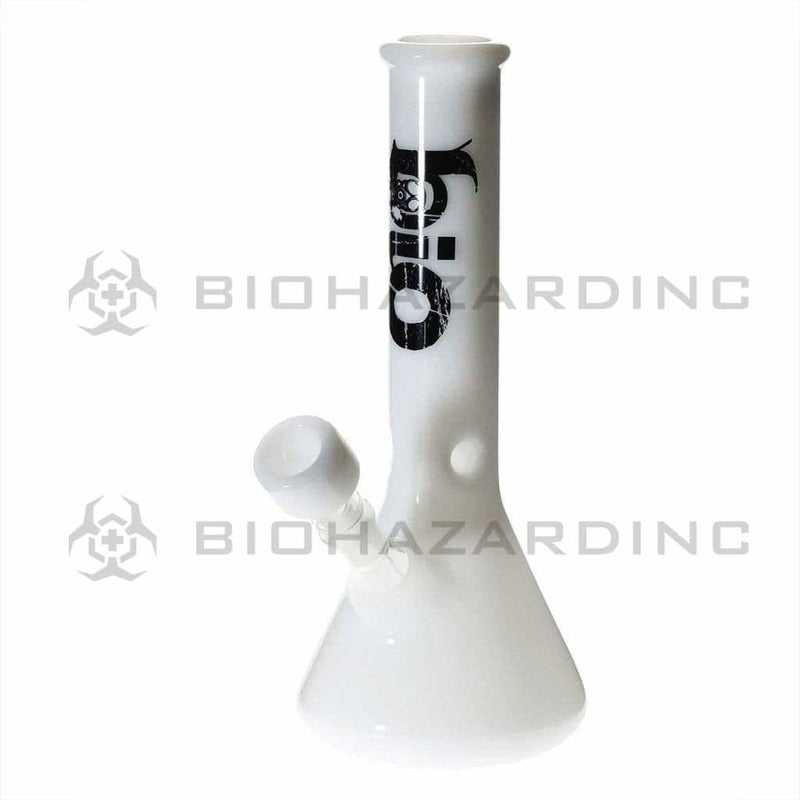 Bio Glass Glass Bong 12" BIO 50 X 5 White Beaker Waterpipe