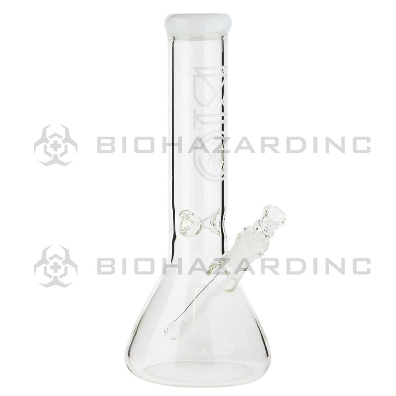 Bio Glass Glass Bong 12" BIO 50mm Beaker Water Pipe - White